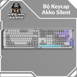 Bộ Keycap AKKO Silent - Cherry Profile dành cho bàn phím cơ