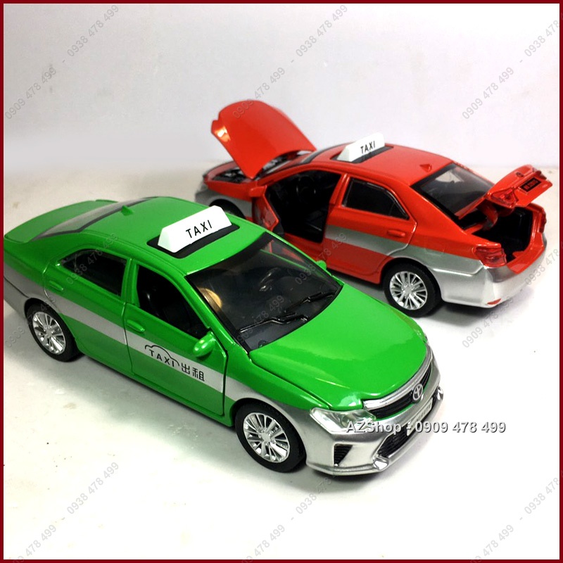 Mô Hình Kim Loại Xe Taxi Toyota Camry Tỉ Lệ 1:32 - Miniauto