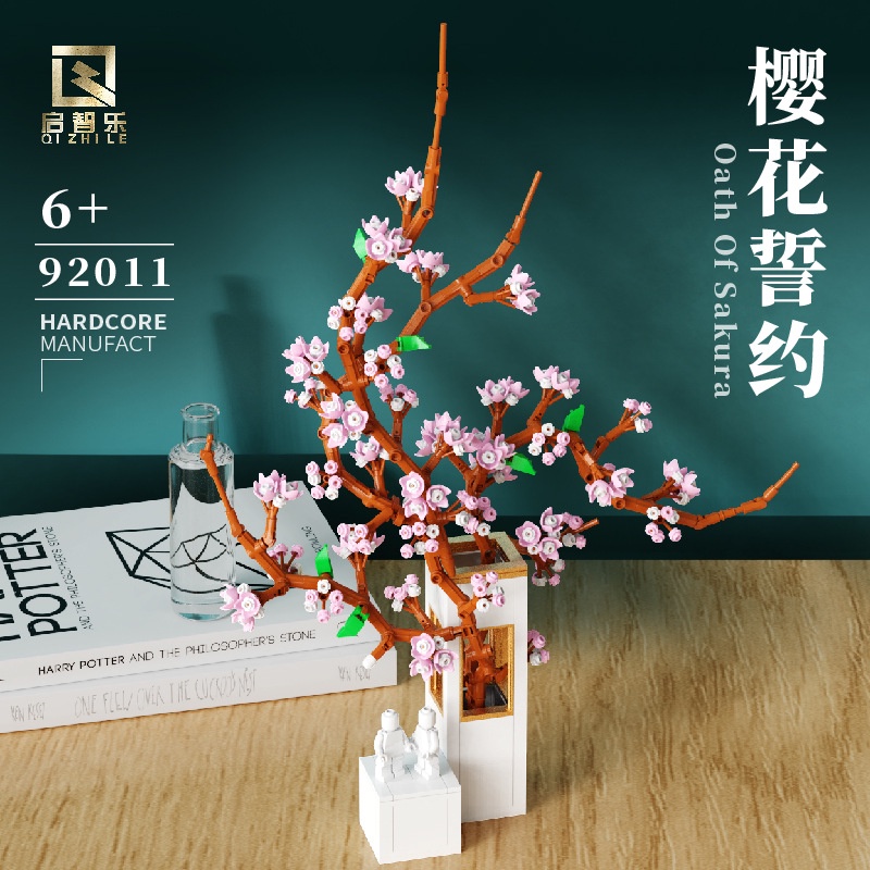 Mô Hình Lắp Ráp Hoa Anh Đào 92011 Độc Đáo