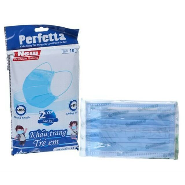 Khẩu trang Perfetta Ultra 4 lớp