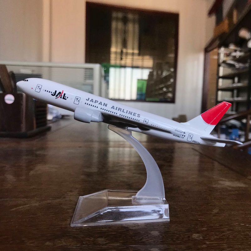 Mô Hình Máy Bay JAL Boeing 747 ANA B777 B787 Skymark Airbus 380 Bằng Hợp Kim Kích Thước 16CM