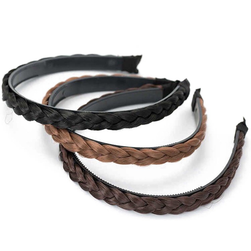 Cài tết tóc giả co giãn trang trí kiểu tóc thời trang cho nữ