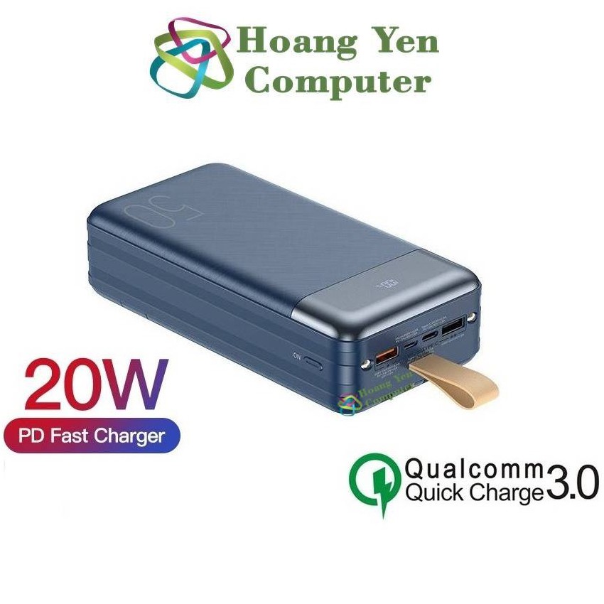 Sạc Dự Phòng Remax RPP-200 50000mAh (Sạc Nhanh QC3.0 18W, 22.5W, PD 20W, VOOC 2.0) - BH 1 Năm - Hoàng Yến Computer