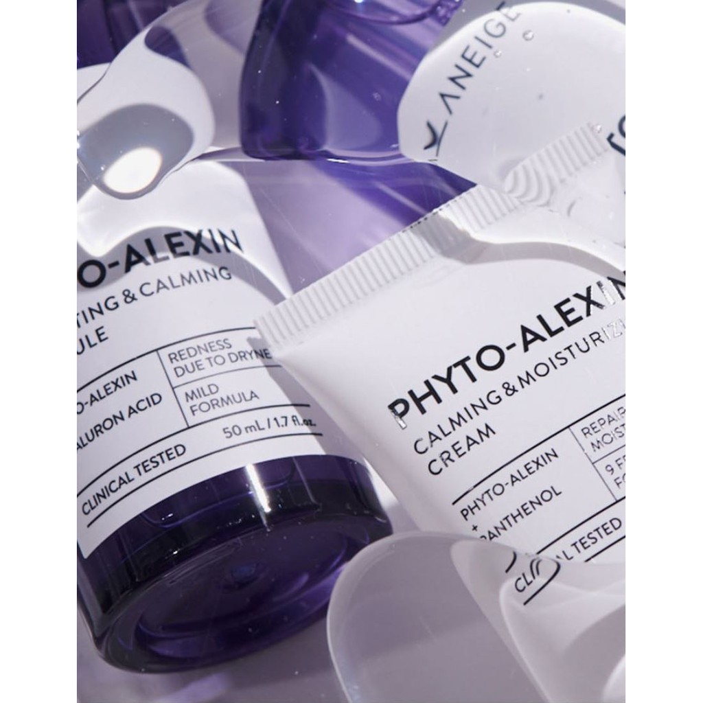Set dưỡng chăm sóc da nhạy cảm NEW LANEIGE PHYTO-ALEXIN AMPOULE & CREAM & DUO SET