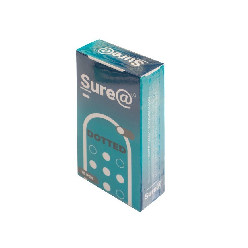 Bao cao su SURE ULTRA THIN siêu mỏng, nhiều gel bôi trơn, kéo dài thời gian yêu
