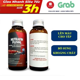 Khoáng tép cao cấp Nutrafin Fluval 100ml - hỗ trợ lên màu và phát triển cho tép cảnh