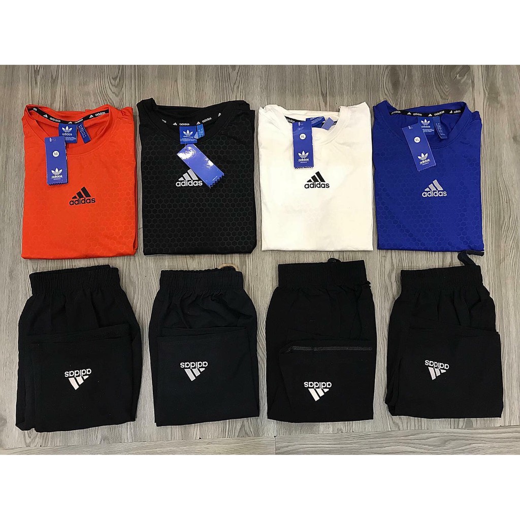 Bán sỉ Bộ thể thao nam cổ tròn vân ong | BigBuy360 - bigbuy360.vn