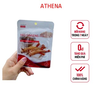 Mặt Nạ Giấy, Mặt Nạ Nhân Sâm Đỏ Hàn Quốc Chính Hãng (Ảnh Tự Chụp)
