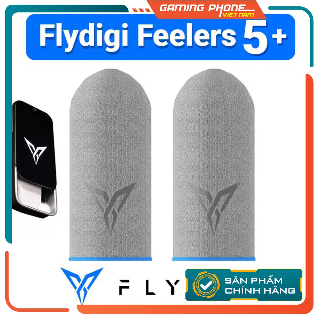 Găng tay chơi game Flydigi Wasp Feelers 5 thế hệ mới - Chơi game PUBG, Liên minh, chống mồ hôi, cực nhạy, không xù vải