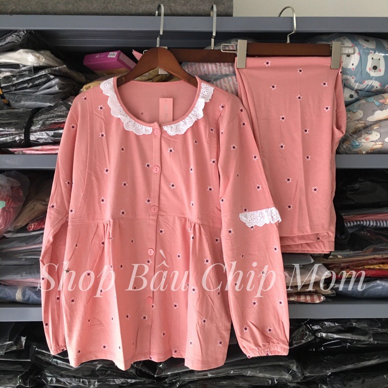Bộ Bầu Và Cho Con Bú Thời Trang - Chất Dày Dặn Mịn Đẹp Nhất