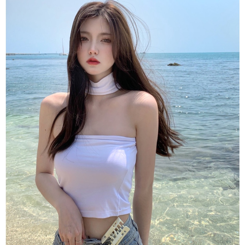 Áo Ống Ngắn Thời Trang Mùa Hè Quyến Rũ Dễ Phối Đồ Cho Nữ