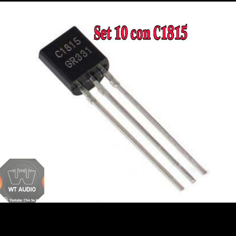 Set 10 transitor c1815 a1015