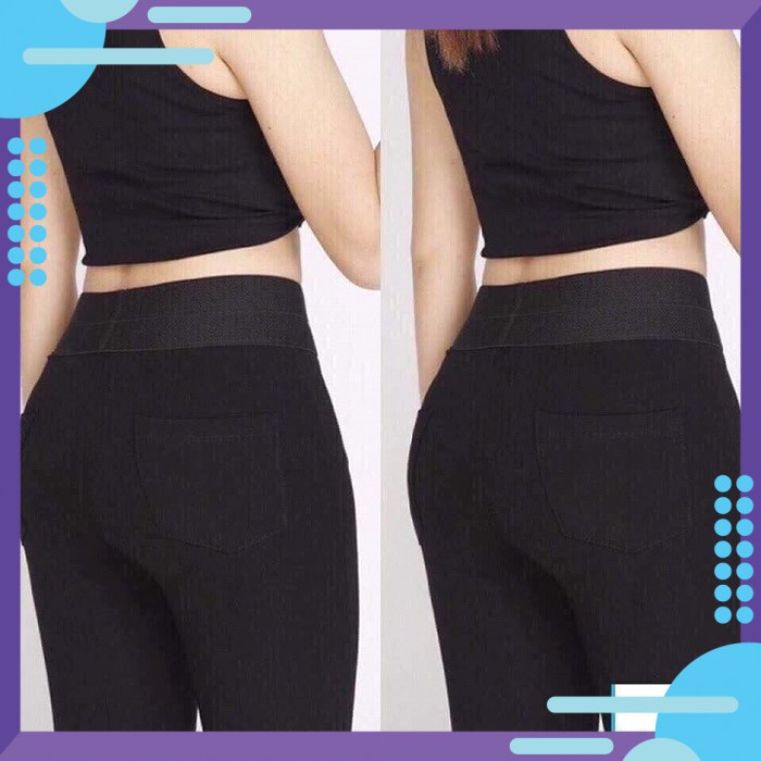 Quần Legging Cạp Cao Gen Bụng Bó Sát Tôn Dáng