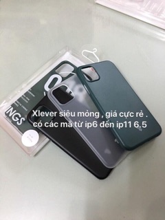 Ốp siêu mỏng XLEVEL IP11/ Ip11 pro/ Ip11 pro MAX -