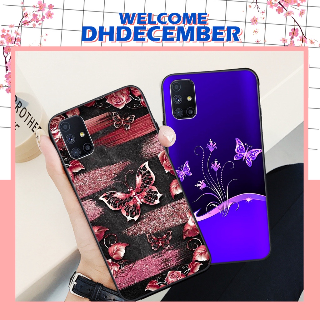 Ốp lưng Samsung Galaxy A51 / A71 in hình hoa tinh tế , mới mẻ DH DECEMBER