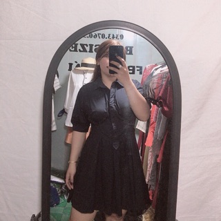 Bigsize đầm sơ mi qc
