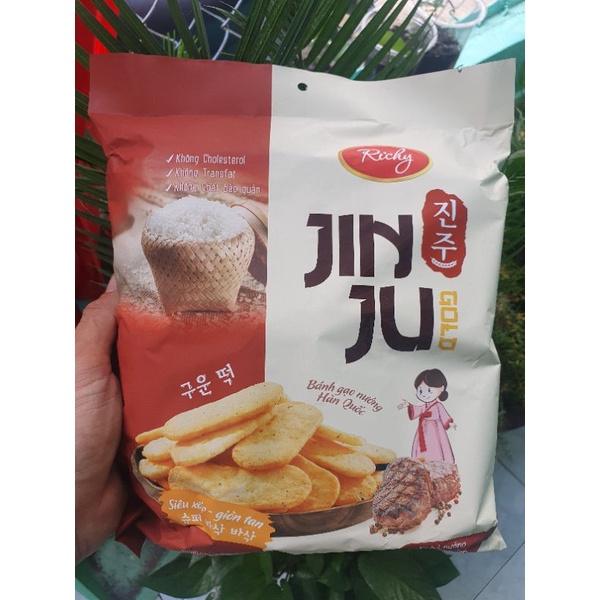 BÁNH GẠO NƯỚNG AN TÚI Bánh Gạo JinJu Túi 3 vị