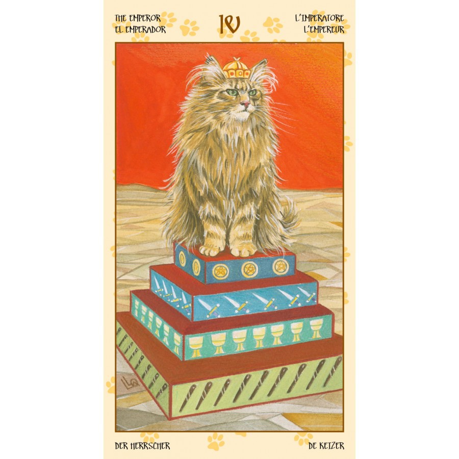 Bộ Bài Tarot of Pagan Cats (Mystic House Tarot Shop)