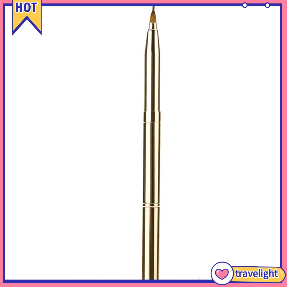 (Travelight) Cọ son môi 2 đầu kính cỡ nhỏ gọn tiện lợi