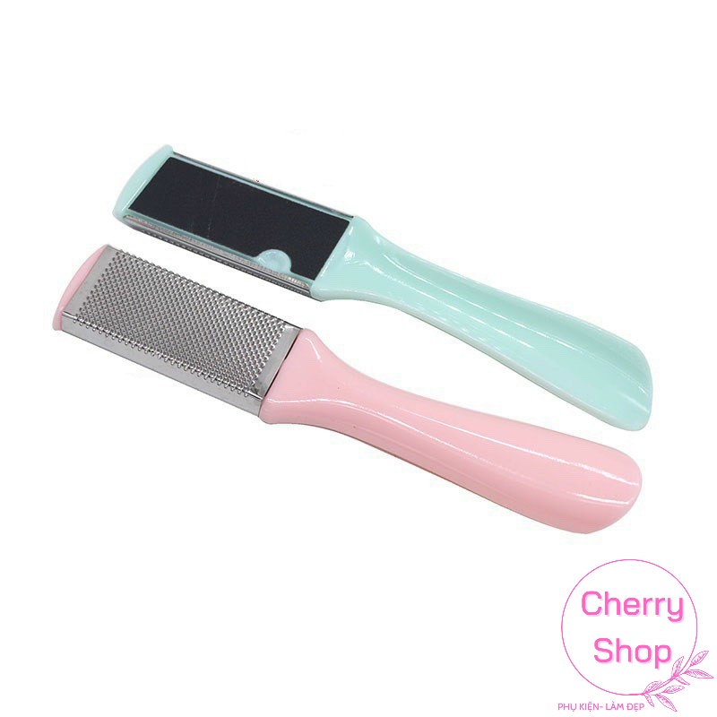 Cây Chà Gót Chân Bàn Chân Hai Mặt Làm Mịn Màng Hồng Gót Chân