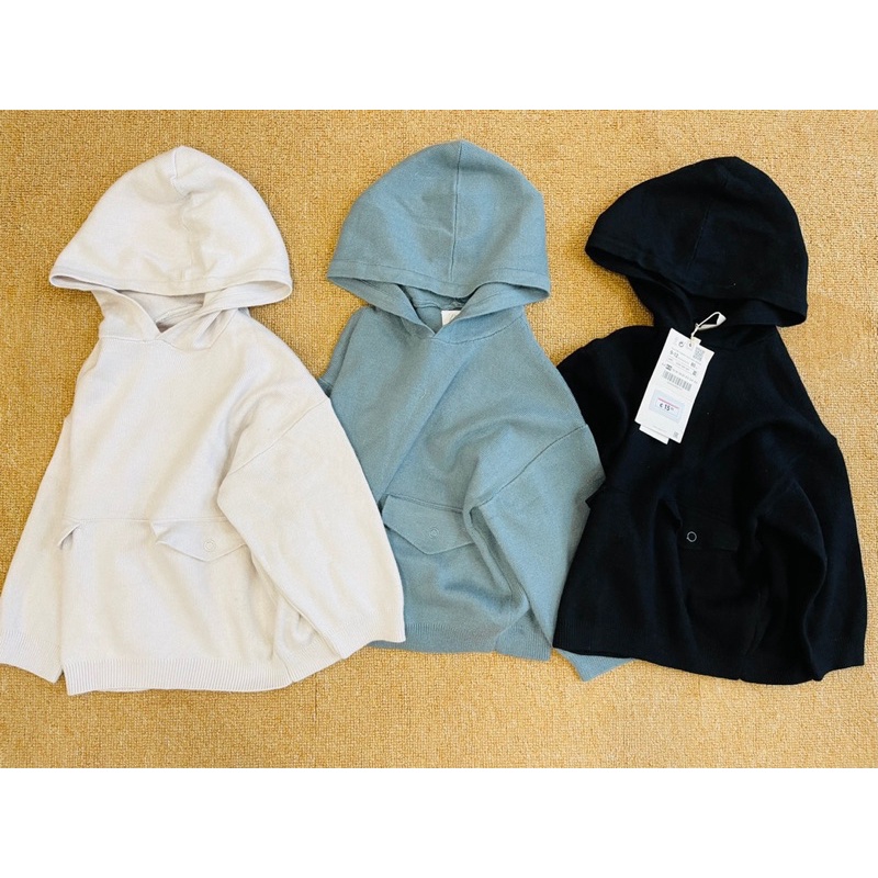Áo Len Zara TQXK dư xịn, cho bé gái và bé trai, áo khoác mùa đông, áo có mũ,  sweater for boys and girls
