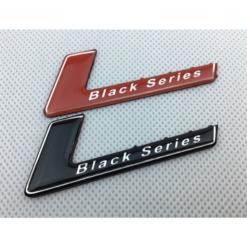 miếng dán 3d black seri độ bản AMG lên bản AMGBlackseri dùng cho dòng xe mercedes bằng nhựa ABS