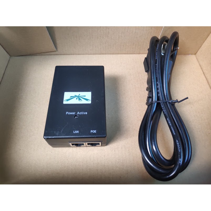 🏆[CHÍNH HÃNG]🏆Bộ nguồn Unifi 48v PoE adapter injector cho thiết bị phát sóng Unifi UAP-PRO, UAP-AC-PRO, Camera ......