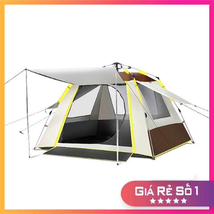 Lều Cắm Trại 𝗙𝗥𝗘𝗘 𝗦𝗛𝗜𝗣 Cho 3-4 Người Lều Picnic Tự Bung Lều Dã Ngoại 1 Cửa Chính 3 Cửa Sổ Chống Nắng Chống Mưa