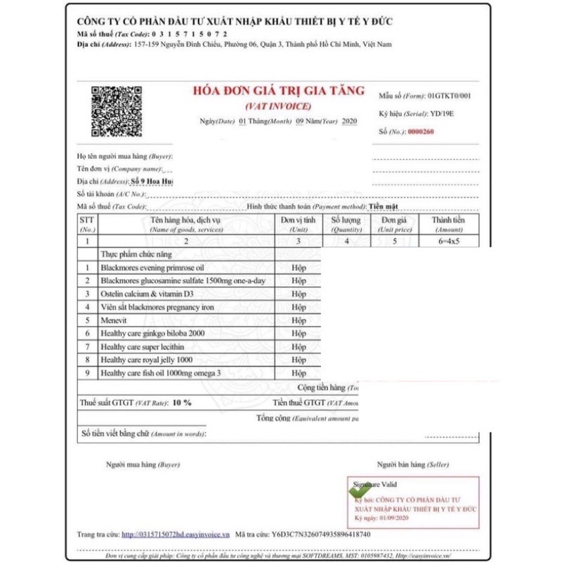 Viên Uống Vitamin E 500 IU Healthy care