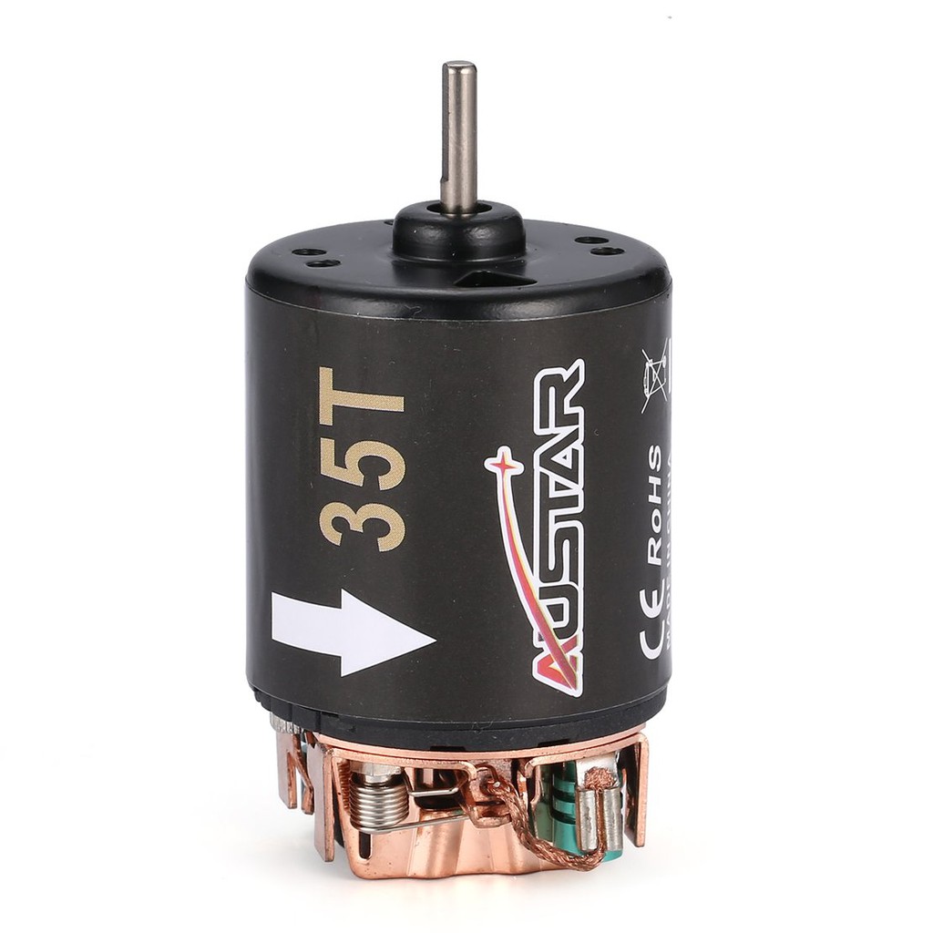 【điều khiển từ xa8/5】AUSTAR 540 35T Brushed Motor for 1/10 Off-road Truck Bigfoot RC Car Model