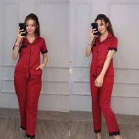 Pizama vải lụa satin