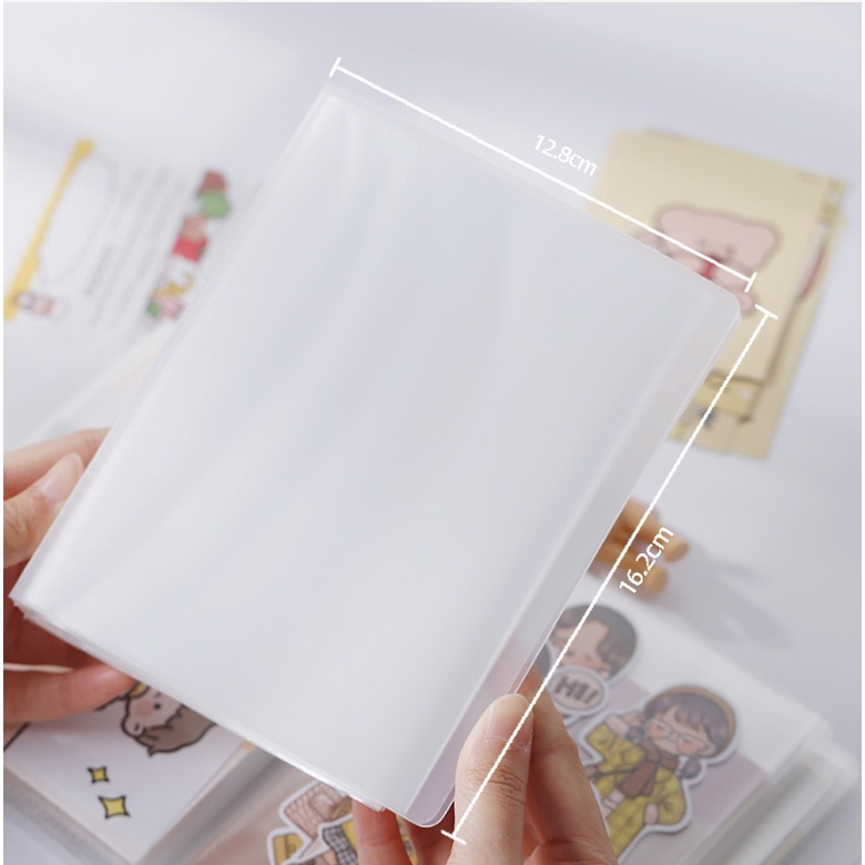Sổ đựng sticker card album 80 trang size A6 | BNS049