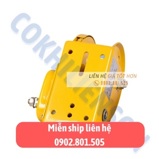 Tời quay tay 1800LBS tự khóa, tải kéo 817kg, có cáp móc, cáp thép 5 ly dài 20 mét Kho Sài Gòn