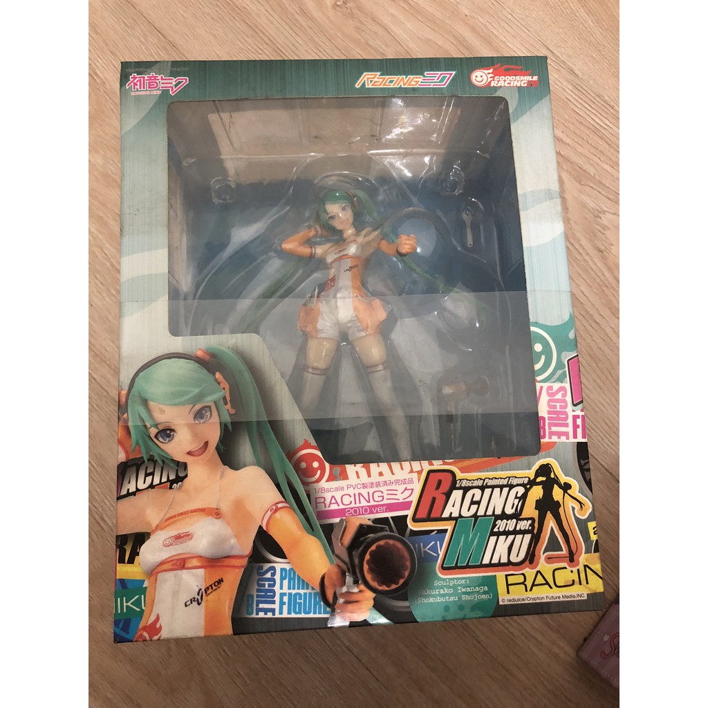 Mô Hình chính hãng Good Smile Company Figure 1/8 Hatsune Miku Racing 1/8 2010 Ver. New nguyên seal. Có ảnh thật