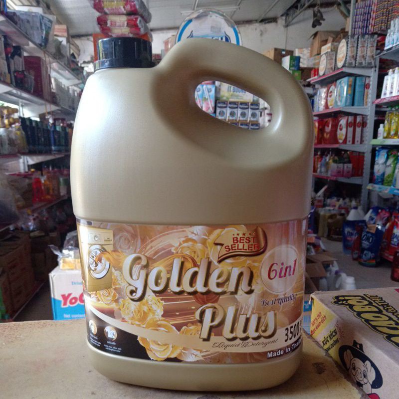 Nước giặt Golden Plus 6 in 1- 3500ml hàng Thái Lan.