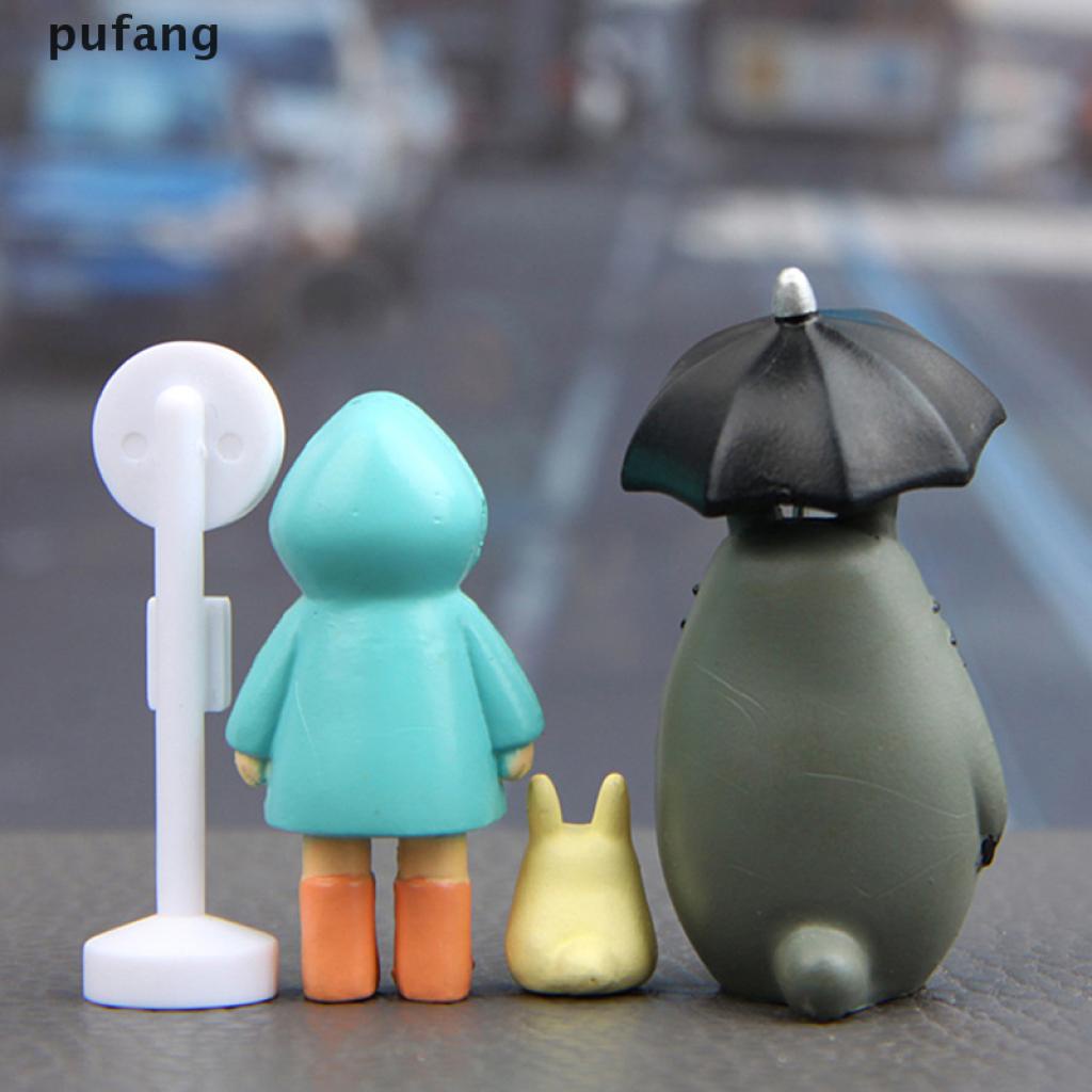 Bộ 4 Mô Hình Nhân Vật Phim Hoạt Hình My Neighbor Totoro 3-5cm