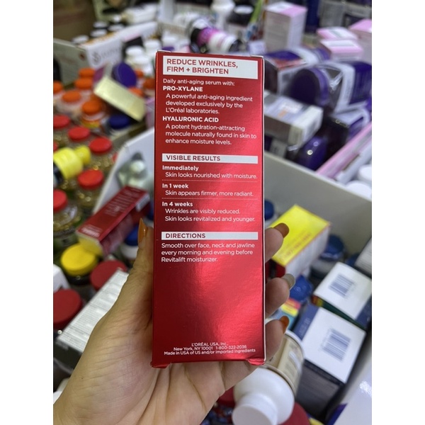 Serum dưỡng trắng da Loreal Triple Power Anti Agang Serum 30ml