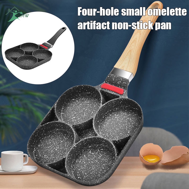 Chảo chiên trứng 4 khuôn tạo hình bền bỉ chất lượng cao