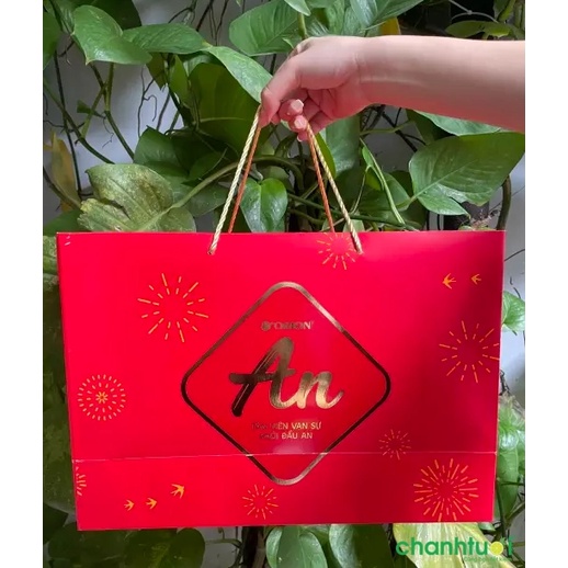 Thùng 4 Hộp Quà Tết Orion An 2022 loại lớn 976,7g (Kèm túi xách giấy) | BigBuy360 - bigbuy360.vn