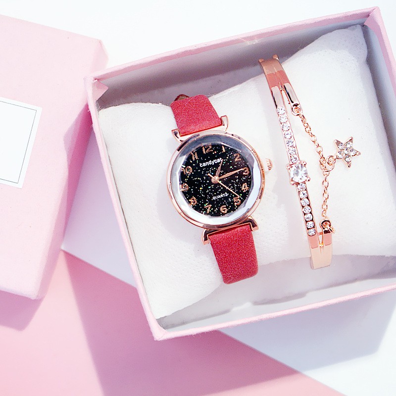 Đồng hồ nữ thời trang Cadycat C010 dây da mềm, mặt tròn số nhỏ xinh,xắn, phù hợp bạn tay nhỏ | BigBuy360 - bigbuy360.vn