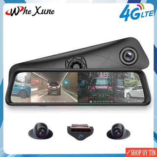 Camera hành trình 360 độ gắn gương ô tô, thương hiệu cao cấp Whexune - K960 - BẢO HÀNH 12 THÁNG