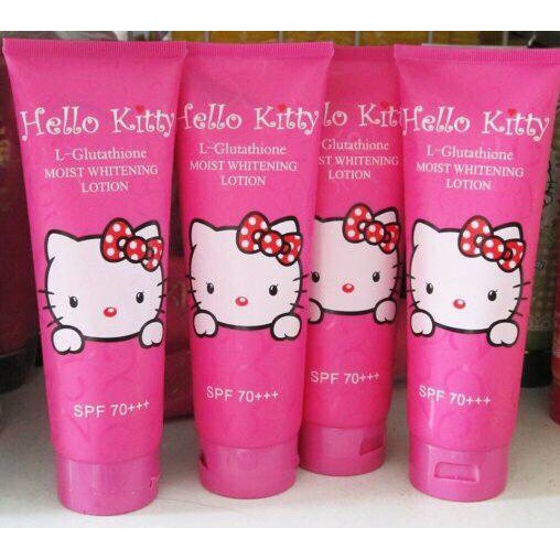 Kem Dưỡng Body / Make Up Trắng Da Hello Kitty Hồng cao cấp