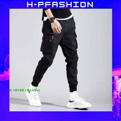 Quần Jogger Nam 🔵 𝐅𝐑𝐄𝐄 𝐒𝐇𝐈𝐏 🔵 Quần Jogger Túi Hộp Nam Vải Kaki Co Giãn Thời Trang Hpfashion - QJG6A