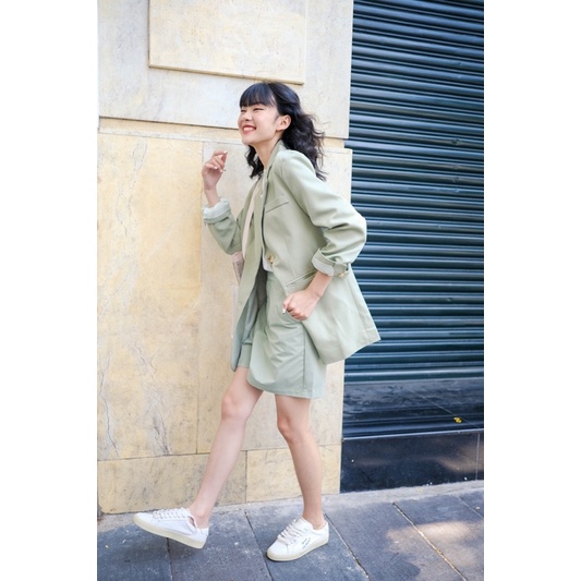 [LEN clothing] Áo khoác vest, áo blazer thời trang 2 màu 7842 | BigBuy360 - bigbuy360.vn