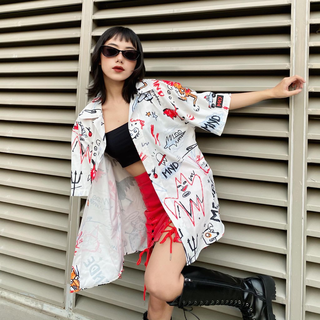 [Mã INCU50 giảm 50k đơn 250k] MENDE - Cartoon - áo sơ mi tay ngắn nam MENDE chính hãng | BigBuy360 - bigbuy360.vn