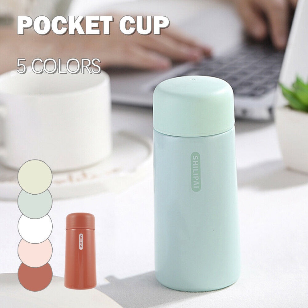 150ml chai nước cách nhiệt đôi đi du lịch trong một chiếc cốc nhỏ bằng thép không gỉ cỡ túi nhỏ