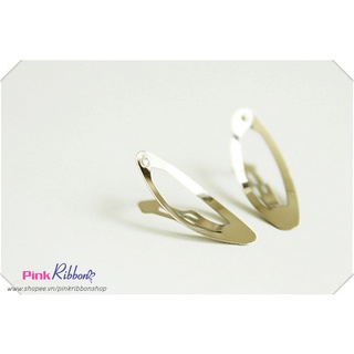 *[Set 5c/10c] Kẹp bật Oval các size, xương kẹp, nguyên phụ liệu thủ công, phụ kiện tóc