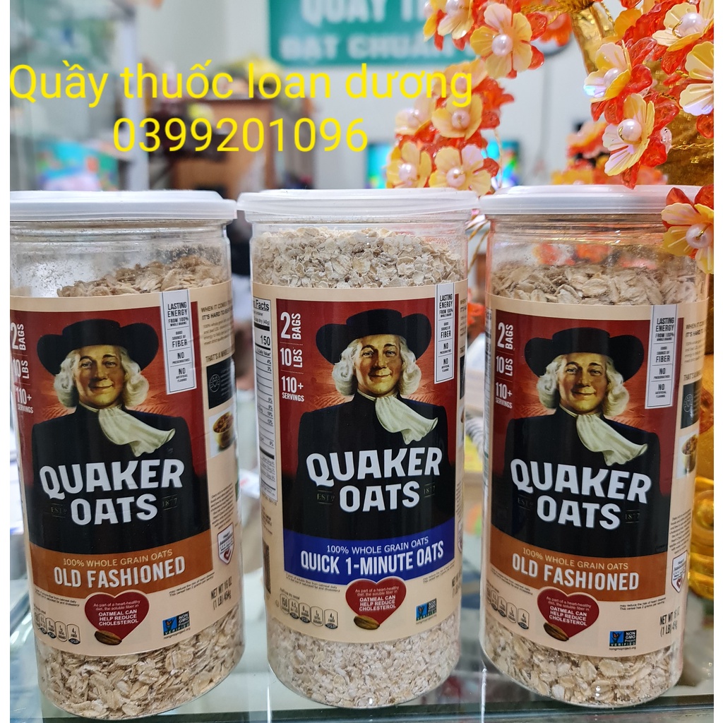 Yến mạch ông già Quaker Oats