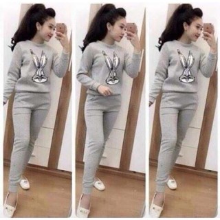 Bộ nữ da cá “ Thỏ trắng “ 70k 70k / bộ .