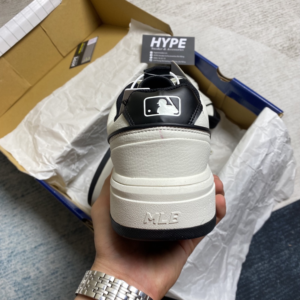 Giày sneaker MLB Chunky Liner White Black  - HYPE Sneaker | Bản 1:1 chuẩn